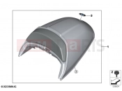 BMW Motorrad BMW 2023 R models R 12 nineT A2 (0N11) Retrofit hump cover