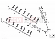 BMW Motorrad BMW 2024 S models S 1000 R (0E51, 0E53) Valves with springs