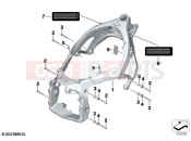 BMW Motorrad BMW 2024 S models S 1000 R (0E51, 0E53) Main frame