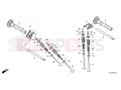 HONDA CMX500AS REBEL 500 2025 E-3 CAMSHAFT/VALVE
