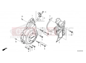 HONDA CMX500AS REBEL 500 2025 E-10 A.C. GENERATOR COVER