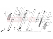 HONDA CMX500AS REBEL 500 2025 F-11 FRONT FORK