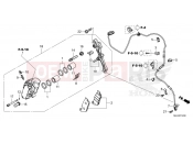 HONDA CMX500AS REBEL 500 2025 F-12 FRONT BRAKE CALIPER