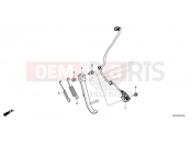 HONDA CMX500AS REBEL 500 2025 F-31 SIDE STAND