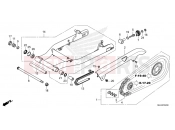 HONDA CMX500AS REBEL 500 2025 F-32 SWINGARM
