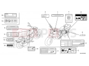 HONDA CMX500AS REBEL 500 2025 F-49 CAUTION LABEL
