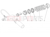 DUCATI 1997 Sporttouring ST2 036 - REAR SHOCK ABSORBER » SWING ARM