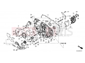 HONDA AFRICA TWIN 1100 DCT ADVENTURE LOWER CRF1100DL2P 2023 E-6-10 RIGHT CRANKCASE COVER (CRF1100D/D2/D4/DL2/DL4)