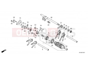 HONDA AFRICA TWIN 1100 DCT ADVENTURE LOWER CRF1100DL2P 2023 E-19-1 GEARSHIFT DRUM (CRF1100D/D2/D4/DL2/DL4)