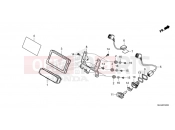 HONDA AFRICA TWIN 1100 DCT LOWER CRF1100DLP 2023 F-2 METER