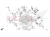 HONDA CRF250LRP CRF250L 2023 E-2 CYLINDER HEAD