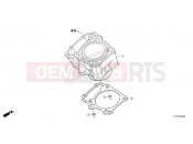 HONDA CRF250LRP CRF250L 2023 E-5 CYLINDER