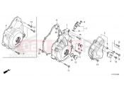 HONDA CRF250LRP CRF250L 2023 E-10 LEFT CRANKCASE COVER