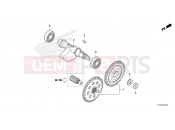 HONDA CRF250LRP CRF250L 2023 E-16-10 BALANCER SHAFT