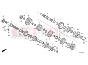 HONDA CRF250LRP CRF250L 2023 E-17 TRANSMISSION