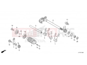 HONDA CRF250LRP CRF250L 2023 E-19 GEARSHIFT DRUM