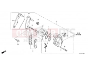 HONDA CRF250LRP CRF250L 2023 F-12 FRONT BRAKE CALIPER