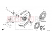 HONDA CRF250LRP CRF250L 2023 F-14-20 FRONT WHEEL