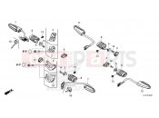 HONDA CRF250LRP CRF250L 2023 F-35-1 WINKER (EXCEPT CRF300LA-ED,2ED)