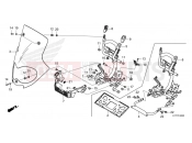 HONDA CRF250LRP CRF250L 2023 F-42 WINDSCREEN