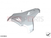 BMW Motorrad BMW 2024 F models F 900 R A2 25 (0K91) Cover, pillion-passenger seat  2