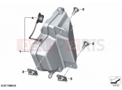 BMW Motorrad BMW 2025 F models F 900 R A2 25 (0K91) Expansion tank