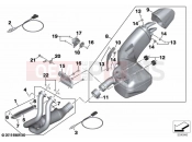 BMW Motorrad BMW 2025 F models F 900 R A2 25 (0K91) Exhaust manifold with rear silencer