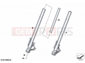BMW Motorrad BMW 2025 F models F 900 R A2 25 (0K91) Sliding tube / damper