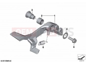 BMW Motorrad BMW 2025 F models F 900 R A2 25 (0K91) Brake pedal
