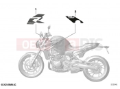 BMW Motorrad BMW 2025 F models F 900 R A2 25 (0K91) Stick-on label