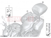BMW Motorrad BMW 2025 F models F 900 R A2 25 (0K91) Single key locking system EWS 4