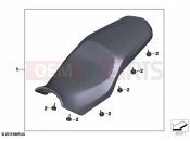 BMW Motorrad BMW 2025 F models F 900 R A2 25 (0K91) Seat bench