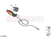BMW Motorrad BMW 2025 F models F 900 R A2 25 (0K91) Multifunctional turn signal bulbs