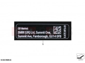 BMW Motorrad BMW 2025 F models F 900 R A2 25 (0K91) Sign importer