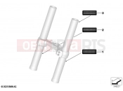 BMW Motorrad BMW 2025 F models F 900 R A2 25 (0K91) Sign, fixed fork tube
