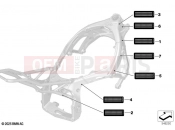 BMW Motorrad BMW 2025 F models F 900 R A2 25 (0K91) Sign, main/rear frame