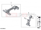 BMW Motorrad BMW 2025 F models F 900 R A2 25 (0K91) Retrofitting, shift/brake lever