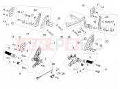 APRILIA RSV4 1100 Factory (CA, USA) Foot rests