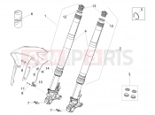APRILIA RSV4 1100 Factory (CA, USA) Front fork Ohlins