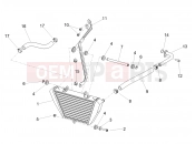 APRILIA RSV4 1100 Factory (CA, USA) Oil radiator