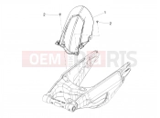 APRILIA RSV4 1100 Factory (CA, USA) Rear mudguard