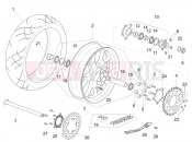 APRILIA RSV4 1100 Factory (CA, USA) Rear wheel