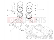 APRILIA Tuono 660 Factory (AU, ZC) Cylinder - Piston