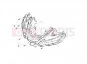 APRILIA Tuono 660 Factory (AU, ZC) Front headlamps