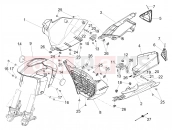 APRILIA Tuono 660 Factory (AU, ZC) Front mudguard-Pillar