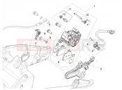 APRILIA Tuono 660 Factory (AU, ZC) Rear brake caliper