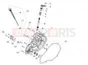 APRILIA Tuono 660 Factory (America)  Clutch cover