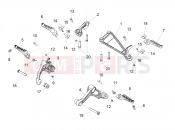 APRILIA Tuono 660 Factory (America)  Foot rests