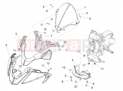 APRILIA Tuono 660 Factory (America)  Front fairing