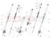 APRILIA Tuono 660 Factory (America)  Front fork Kayaba